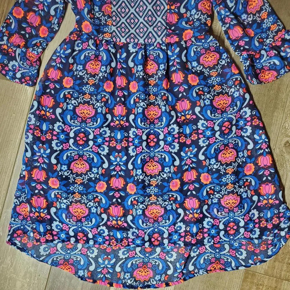 Faded Glory Fg Fashion Boho Hi-Low Dress Girl's Small (6-6X) - Picture 8 of 11